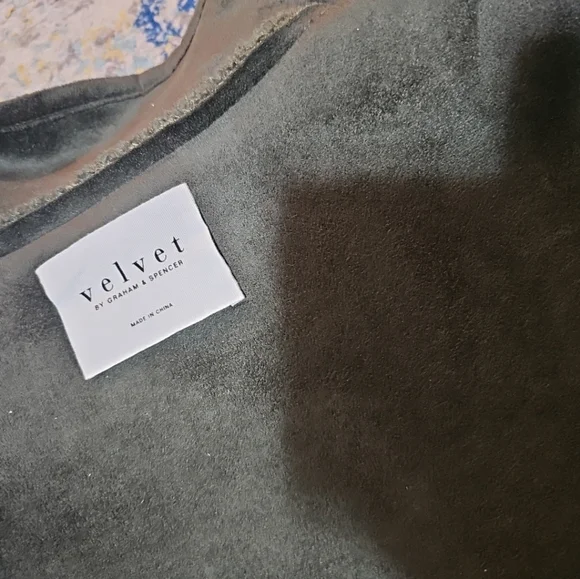 Velvet by Graham & Spencer Albany Reversible Faux Shearling Jacket Size XS - Picture 11 of 11